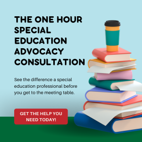 One Hour Special Education Advocacy Consult